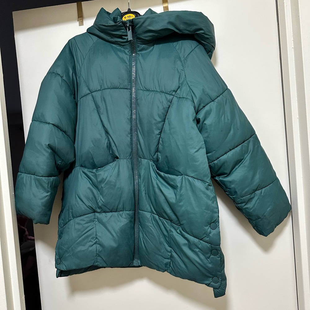 Zara long girls coat EUC